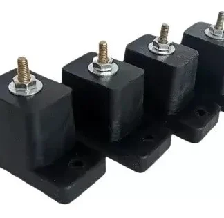 Soporte de Goma para Unidad Exterior de Aire Acondicionado – Set de 4 Piezas