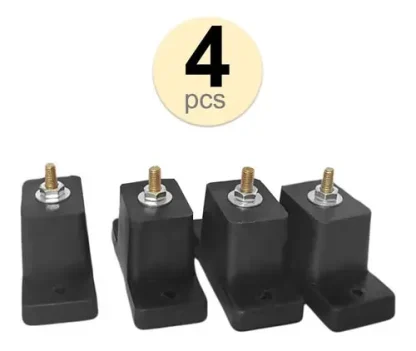 Soporte de Goma para Unidad Exterior de Aire Acondicionado – Set de 4 Piezas